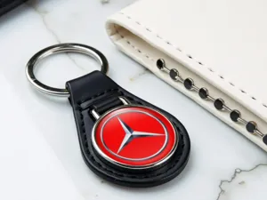 Mercedes Portachiavi Pelle Durevole Stile Moderno